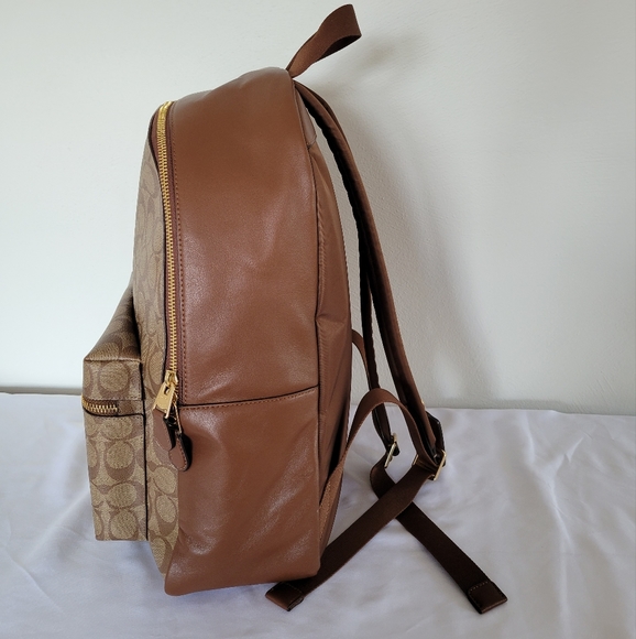 Coach Charlie Backpack In Signature Canvas NWT - Picture 10 of 16